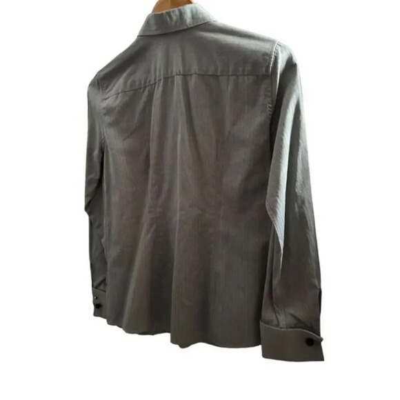 LANDS’ END Button Down Shirt Size 4 - Picture 2 of 4